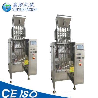 China Compact Structure Multi Lane Packaging Machine For Powder / Sauce / Liquid for sale