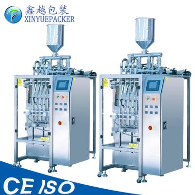 China Professional Multi Lane Packaging Machine 30-50 Bags/Min Per Lane For Liquid Sauce for sale