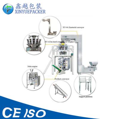 China Dimensión profesional de la empaquetadora del pesador de Multihead 1500x1300x1500m m en venta