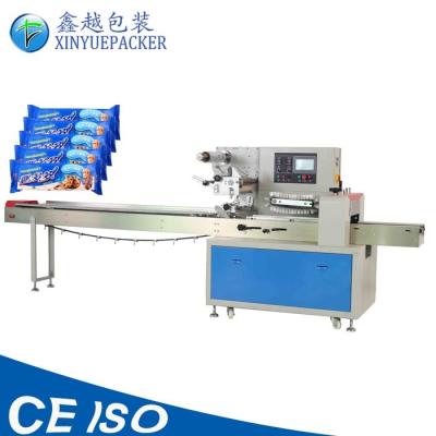 China Automatic Pillow Packing Machine Stable Running Cake Packing Machine CE Approved for sale