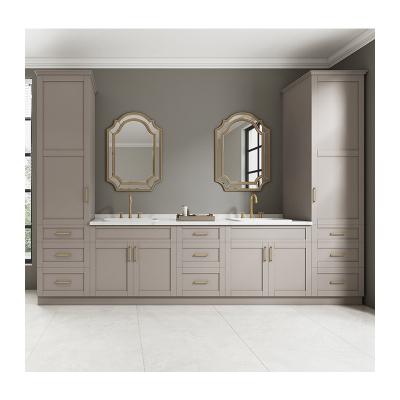 China Modern cabinet wall mounted bathroom vanity with mirror bathroom cabinet vanity bathroom floor cabinet for sale