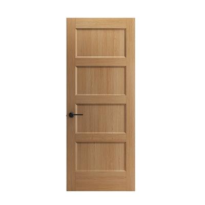 China Sound Insulation Hot Selling Modern Style interior doors wooden house interior door HDF interior wooden doors for sale