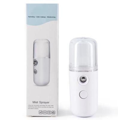 China Nano Facial Massage Mini Face Mist Handy Portable Moisturizer Sprayer for sale