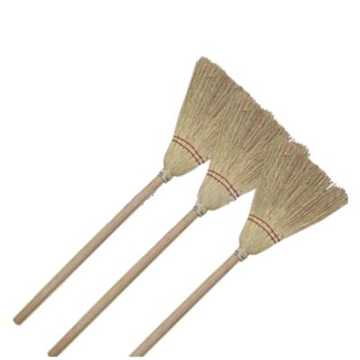 China Hand sorghum grass broom with short handle for sale