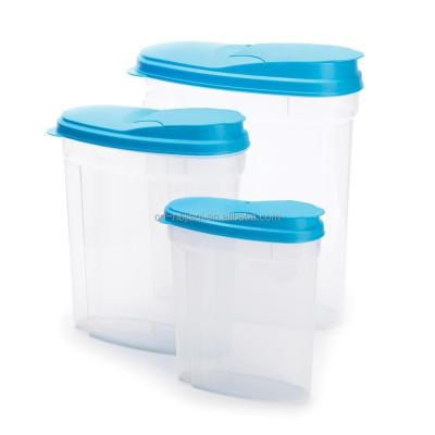 China Freshness Preservation 3pcs Food Cereal Storage Container Set, 3pc Storage Set, Pet Food Storage for sale