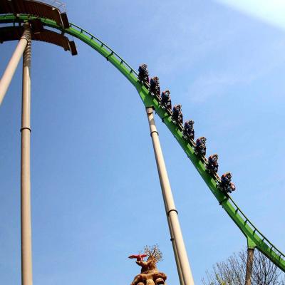 China fiberglass amusement park equipmentbigrides exciting roller coaster for sale