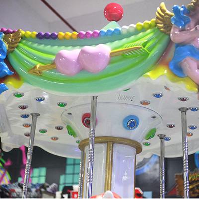 China Merry Theme Park Fun Go Around KidsHorsesCarouselRides for sale