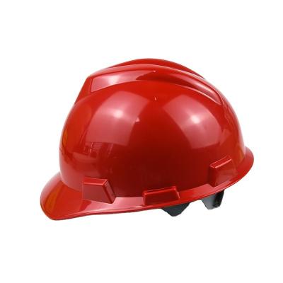 China ABS Shell Cheap Price Adult Red Emergency Electric Work Hydraulics Carpenters Safety Helmet for sale