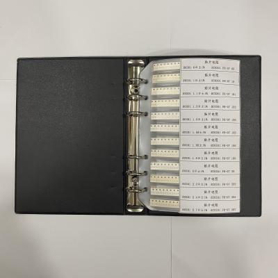 China General Purpose General Purpose 1/10w Resistor Sample Book 0805 Series Resistor Sample Book All Series for sale