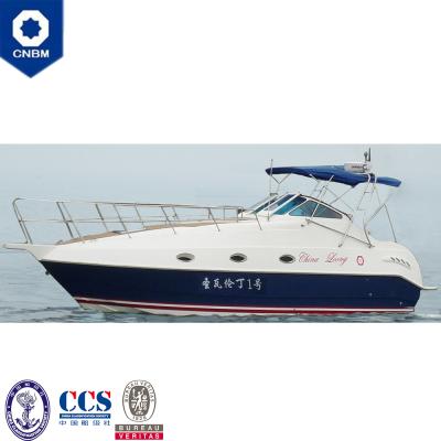 China Sport and Leisure Twin Motor Luxury Yacht Economic Cheap Yacht 9.32m FPR for sale