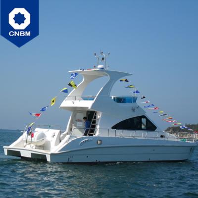 China Fishing 2019 New 13.86m FPR Twin Motor Luxury Economic And Durable Design 40 Knots Yacht for sale