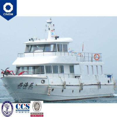 China Affordable Sports Boat 78 FT CCS Fiberglass Hull Material Stern Drive Fishing Boat Cruiser Yacht For Sale for sale