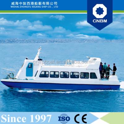 China Passenger Boat 13.27m 44 Seat Small Tour Boat Water Guided Passenger Boat for sale