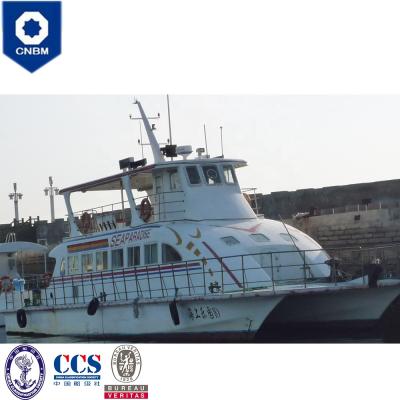 China Coastal Transport 69ft 88 Person Catamaran Sightseeting Ferry Yacht Fiberglass Liner For Sale for sale