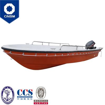 China Brand New 19ft China Cruising Fiberglass Fishing Barcos Panga Boat For Sale With Outboard Engine for sale