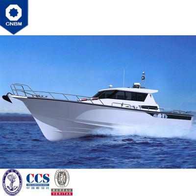 China 55ft Pleasure Craft Aluminum Inner Hull Material Cabin New Cheap Boats Fishing Yacht For Sale for sale