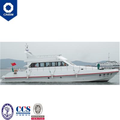 China Fishing Business 2019 New Design 21.5m FPR Twin Motor Luxury Yacht Economic And Durable for sale