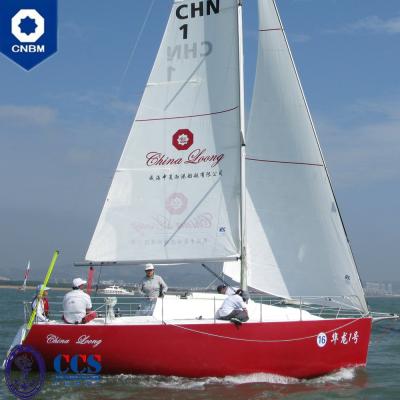 China Fiberglass 26 Ft Monohull Type Material Hull Fiberglass Racing Sailing Boats For Sale for sale