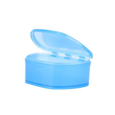 China Durable Factory Supply Denture Bath Retainer Box Orthodontic Dental Mouth Guard Storage Container for sale