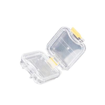 China Dental Lab Customize Logo Color Plastic Denture Box Dental Retainer Case for sale