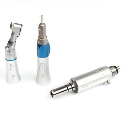 China Dental Micro Dental Motor Vs Angle Handpiece Bent Hand Low Speed ​​Air Motor Handpiece for sale