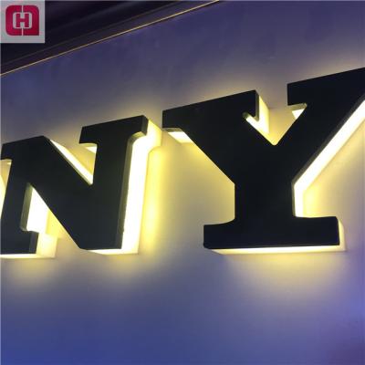 China Professional Buildings Customs Lead Backlit Letters 3D Sign Led Light Aluminum Sign Channel Letter For Store for sale