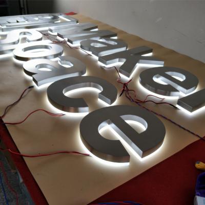 China Vintage Metal Buildings New Design Signage Backlit Letters Led Channel Letters 3d Illuminated Signs For Advertising Customized for sale