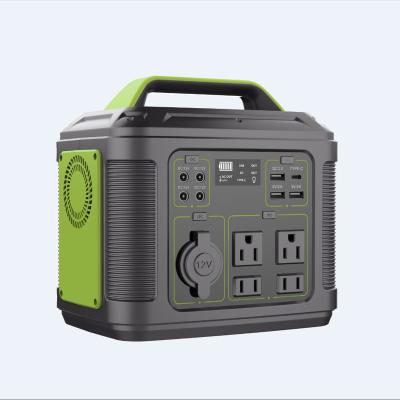 China Camping Power Station 100w 500w 700w Wireless Charging Indoor Outdoor Portable Emergency Power Supply for sale