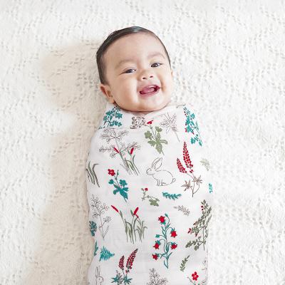 China Wearable Muslin Wrap Blankets Neutral Newborn Baby Boy or Girl Receiving Blankets | baby wrap for sale