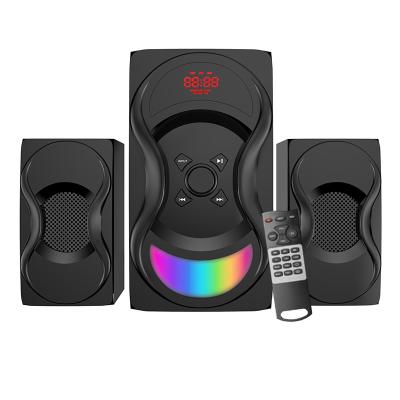 China Altavoces del ordenador portátil del subwoofer de 5,25 pulgadas con la luz del RGB del poder 30W en venta