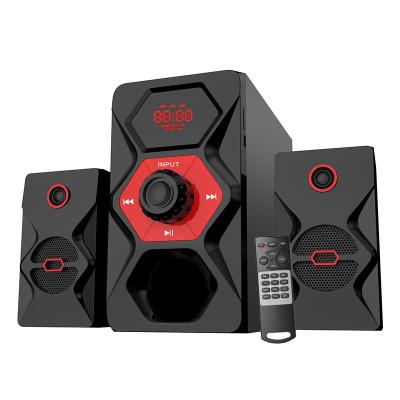 China 3,5-mm-Audiobuchse 2.1 Tragbarer Lautsprecher Subwoofer PC-Lautsprecher 4Ω zu verkaufen