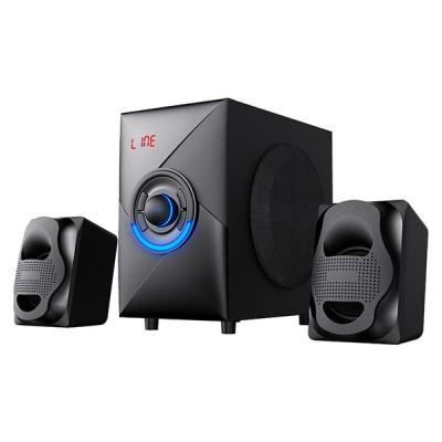 China RGB que ilumina o orador de 2,1 multimédios com poder do subwoofer 30W de 4 polegadas à venda