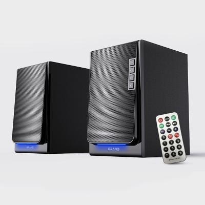 Chine 2.0 Haut-parleurs de télévision d'étagère Bluetooth 40W Haut-parleurs d'étagère compacts à vendre