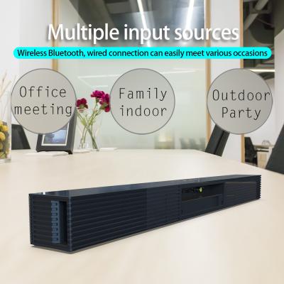 China OEM ODM optische ingang draadloze Soundbar-luidspreker met FM-radiofrequentie 87.5-108 Te koop