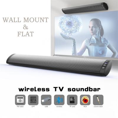 China 2.0CH Bluetooth Rechargeable Soundbar HIFI Wireless Soundbar Anti Interference for sale