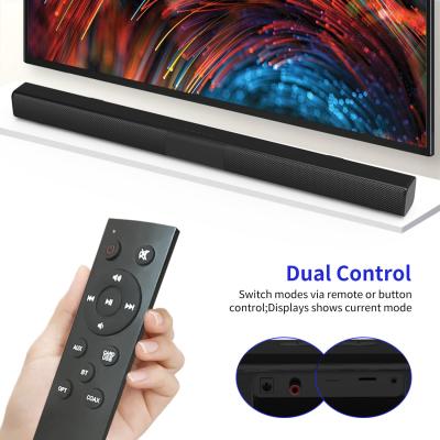 China 18650 Battery Operated Sound Bar Home Cinema Soundbar Anti Interference for sale