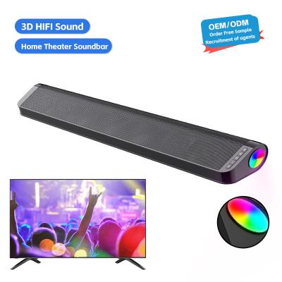 Cina TV Sound Bar Home Theater System con altoparlante Bluetooth e Super Bass Sound Surround in vendita