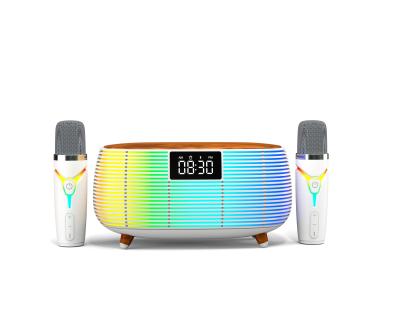 China Multi-Functional Computer Clock Atmosphere RGB Speaker with Sound and Microphone for sale