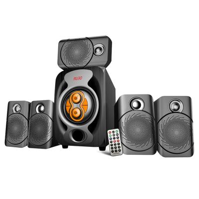 China 5.1 Home Theater Speaker System with 90W Output Power and USB/SD/FM Support Apt-x for sale