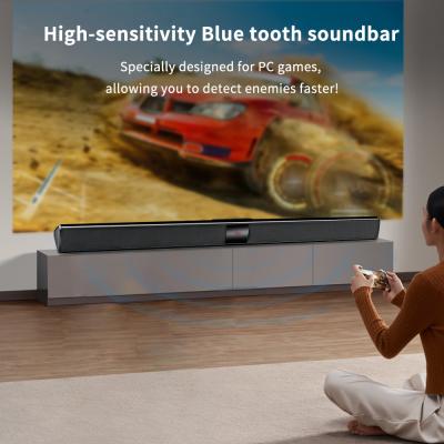 China 10W*2 TV Soundbar Speaker RCA Audio Input Home Theater Music System for sale