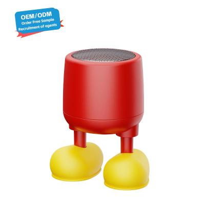 China Portable Wireless Hifi Outdoor Mini Speaker with Subwoofer Blue tooth Small Round for sale