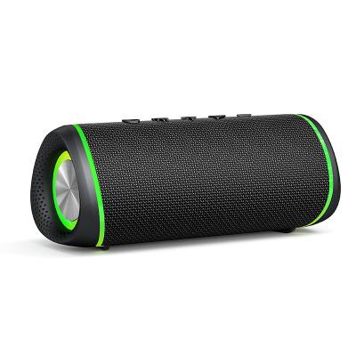 China Subwoofer portátil sem fio Porta-vozes RGB resistente à água Porta-vozes de tecido Mini Suporte TWS AUX em USB à venda