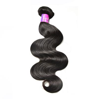 China Body Wave Malaysian Virgin Human Hair Double Wave Machine WEAVING Weft ALL Colors for sale