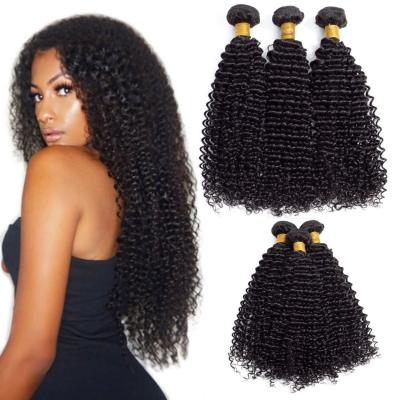 China Curly Natural Virgin Curly Virgin Hair Raw Afro Mongolian Curly Hair Weave Products For Black Women for sale