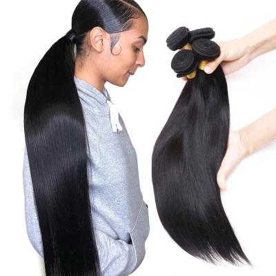 China Wholesale Silky Straight Wave 10a Grade Silky Straight Peruvian Remy Extension Human Hair Weaves Bundles for sale