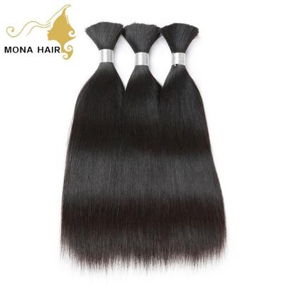 China All Textures Wholesale Price Grade 9a Hair Extensions Raw Unprocessed Virgin Braiding Hair Bulk Available for sale