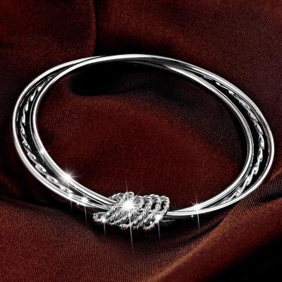 China Fashionable hot popular bracelets sale bracelets of the material S999 Sterling Silver Bracelet Women Fashionable and luxury bracelets for sale