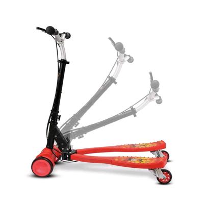 China 2021 Newly Designed Kid Made Steel Pipe Kids Pedal Scooter for sale