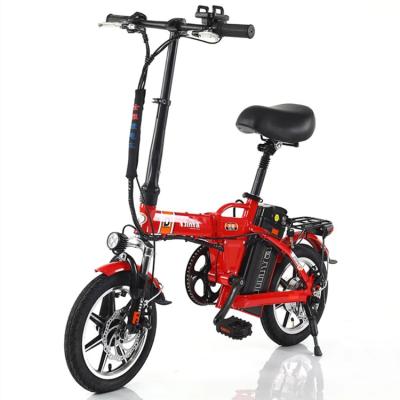 China Aluminum alloy folding electric bicycle electric bicycle electric bicycle for sale