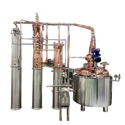 China Mini Distillery Equipment Alcohol Distillery Distillation Gin Whiskey Rum Distilling Tower for sale